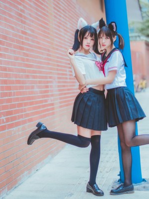 桜桃喵 Vol.002 JK百合 2(桜桃喵&疯猫ss)_Coser-Cherry-neko-Vol.003-JK2Cherry-nekoandss-015 (T.ME-COSPLAYSETS)