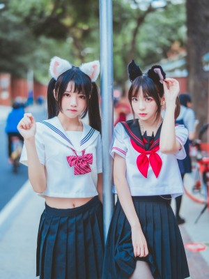 桜桃喵 Vol.002 JK百合 2(桜桃喵&疯猫ss)_Coser-Cherry-neko-Vol.003-JK2Cherry-nekoandss-021 (T.ME-COSPLAYSETS)