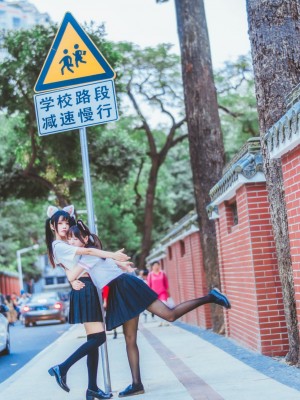 桜桃喵 Vol.002 JK百合 2(桜桃喵&疯猫ss)_Coser-Cherry-neko-Vol.003-JK2Cherry-nekoandss-026 (T.ME-COSPLAYSETS)