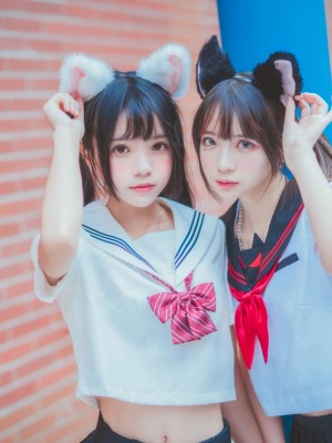 桜桃喵 Vol.002 JK百合 2(桜桃喵&疯猫ss)_Coser-Cherry-neko-Vol.003-JK2Cherry-nekoandss-002 (T.ME-COSPLAYSETS)