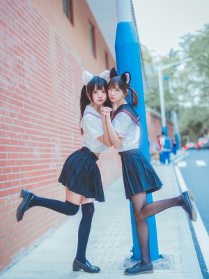 桜桃喵 Vol.002 JK百合 2(桜桃喵&疯猫ss)_Coser-Cherry-neko-Vol.003-JK2Cherry-nekoandss-031 (T.ME-COSPLAYSETS)