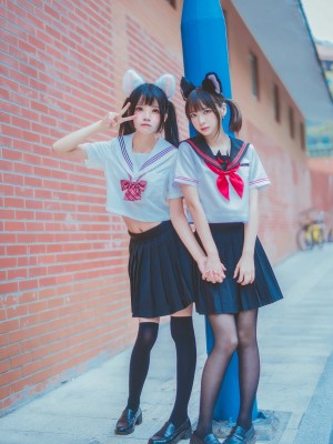 桜桃喵 Vol.002 JK百合 2(桜桃喵&疯猫ss)_Coser-Cherry-neko-Vol.003-JK2Cherry-nekoandss-033 (T.ME-COSPLAYSETS)