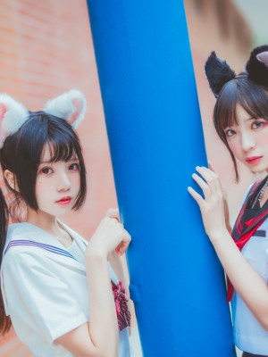 桜桃喵 Vol.002 JK百合 2(桜桃喵&疯猫ss)_Coser-Cherry-neko-Vol.003-JK2Cherry-nekoandss-013 (T.ME-COSPLAYSETS)