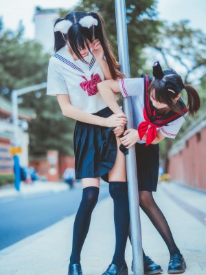 桜桃喵 Vol.002 JK百合 2(桜桃喵&疯猫ss)_Coser-Cherry-neko-Vol.003-JK2Cherry-nekoandss-012 (T.ME-COSPLAYSETS)