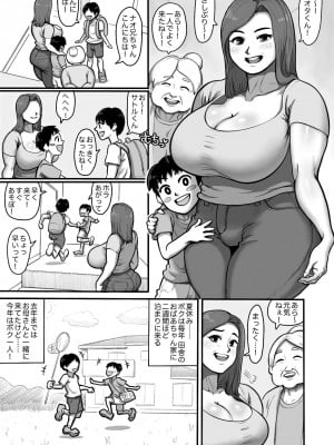 [あざみどんぶり (あざみ丼)] 親戚の子と交尾する爆乳叔母_02