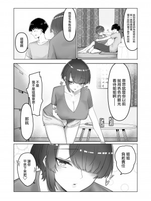 [かがみのなか (鏡丸)] 巨乳人妻の姉に搾り取られる話 [中国翻訳]_06