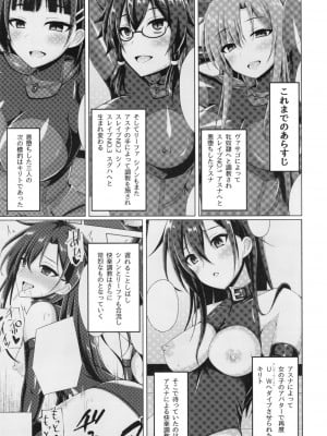 (COMIC1☆20) [Imitation Moon (成海優)] 彼女達の日常はもう戻らない... (ソードアート・オンライン)_03_003