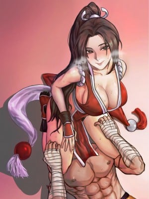 [射爆工程] KOF_裏技勝負～豪炎の旋風男と魅惑的な花蝶女忍 (キング・オブ・ファイターズ)_15