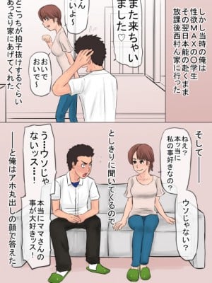 [金珠狼] 憧れだった西村の母ちゃんで童貞を卒業した話_0054