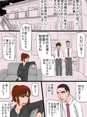 [金珠狼] 喧嘩最強だった俺の母ちゃんが松永のチ○ポに完全敗北した話 +凌辱編_0008