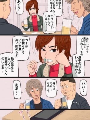 [金珠狼] 喧嘩最強だった俺の母ちゃんが松永のチ○ポに完全敗北した話 +凌辱編_0041