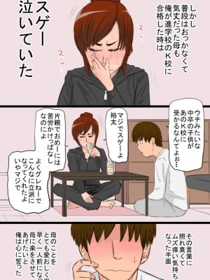 [金珠狼] 喧嘩最強だった俺の母ちゃんが松永のチ○ポに完全敗北した話 +凌辱編_0006