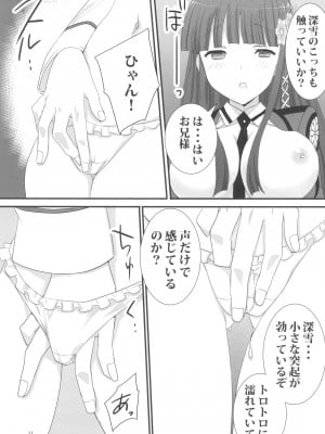 (C99) [パワーグラデイション (七瀬葵)] お兄様と激らぶせつくす (魔法科高校の劣等生)_11