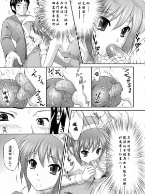 [寻狐漫画汉化组] (C71) [U.R.C (桃屋しょう猫)] 長門有希はウサギとカメの夢をみるか？ (涼宮ハルヒの憂鬱)_08