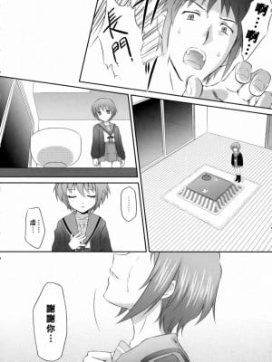 [寻狐漫画汉化组] (C71) [U.R.C (桃屋しょう猫)] 長門有希はウサギとカメの夢をみるか？ (涼宮ハルヒの憂鬱)_23