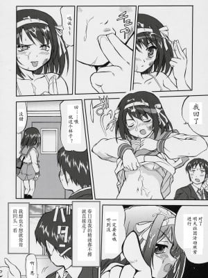 [桃華月憚个人汉化] (C70) [蛸壷屋 (TK)] 涼宮ハルヒの服従 (涼宮ハルヒの憂鬱)_45