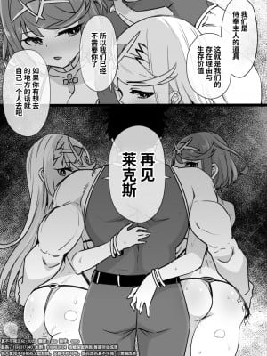 [草野郎] ホムラ＆ヒカリ洗脳NTR漫画 14P (ゼノブレイド2)[真不可视汉化组汉化]_14