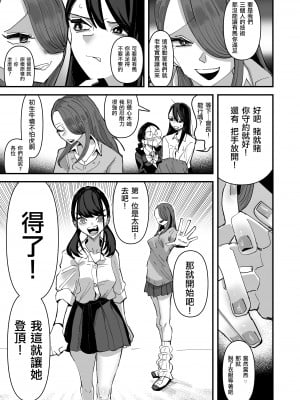 [アウェイ田] 生徒会長 VS 百合セックス部  [沒有漢化]_09