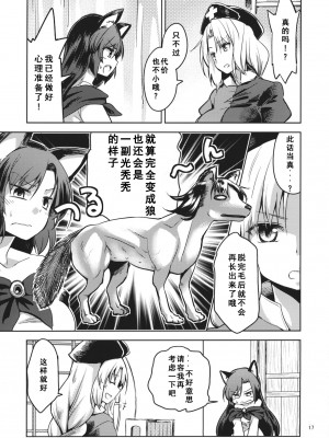 (東方合同祭事参) [Area-S (Dra)] 永遠亭うぇあうるふ (東方project) [中国翻訳]_16_16