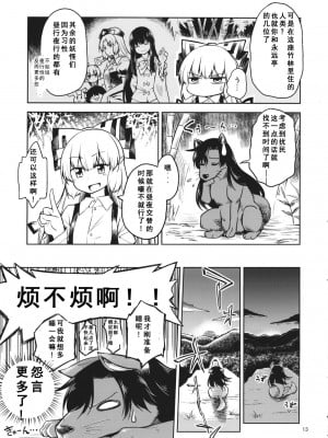 (東方合同祭事参) [Area-S (Dra)] 永遠亭うぇあうるふ (東方project) [中国翻訳]_12_12