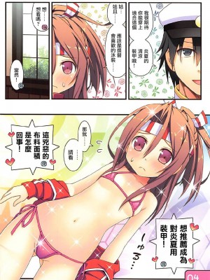 (C92) [Awareness (藍川とうま)] IRIS30 夏は水着でイチャラブ! (艦隊これくしょん -艦これ-) [中国翻訳]_04