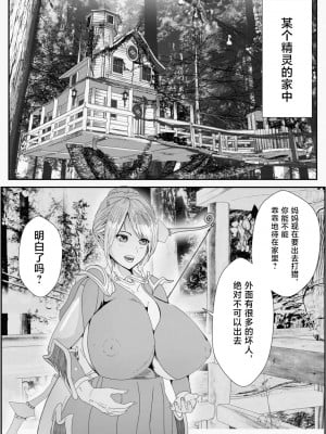 [いっちゃお♪紫芋れんnew] 皮とエルフと山賊団～皮にされ出荷されるエルフの家族～ [不咕鸟汉化组]_04