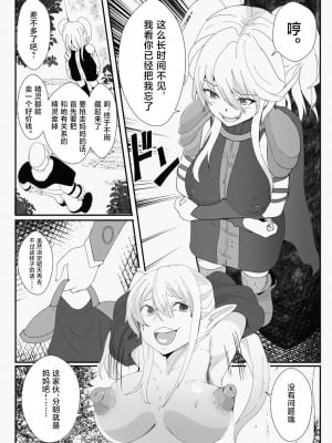 [いっちゃお♪紫芋れんnew] 皮とエルフと山賊団～皮にされ出荷されるエルフの家族～ [不咕鸟汉化组]_08