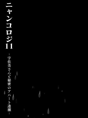 (メガ秋葉原同人祭 第1回) [きのこのみ (konomi)] ニャンコロジ11 -宇佐美さんと秘密のアパート逢瀬- [绅士仓库汉化]_13