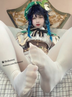 Venti - Genshin Impact cosplay by Riribonni_05