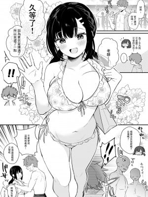 [真白しらこ] 水着宮子ちゃんとセックスする漫画[中国翻译]