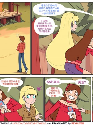 [午夜生死轮盘汉化] [Incognitymous] Bawdy Falls | 神秘小镇大乱交 (Gravity Falls)_24