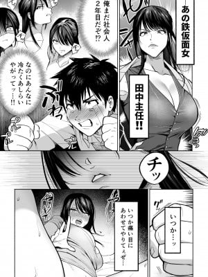 [はみだしカニタマ (まと舞)] イラッとするパワハラ女上司を怒りの肉棒制裁_05