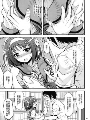 (COMIC1☆3) [順風満帆堂 (飛田竜夫)] COLORFULDAYS! (涼宮ハルヒの憂鬱) [零食汉化]_11