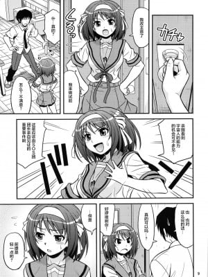 (COMIC1☆3) [順風満帆堂 (飛田竜夫)] COLORFULDAYS! (涼宮ハルヒの憂鬱) [零食汉化]_09