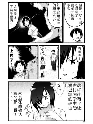 [OTOREKO (トイレ籠)] 無人島であめ玉を見つける話。吉村さん4話 [中国翻訳] [DL版]_16_16_4_011