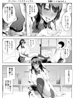 [バイオチャンプル (有機リンゴ)] 強気な彼女は罵りながら…NTR [DL版]_05