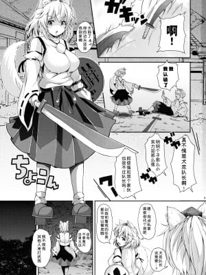 (C91) [ロケット調査室 (コザ)] 椛ちゃんとご主人様 (東方Project)[中国翻訳]_02