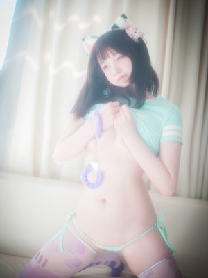 [BLUECAKE] Bambi (밤비) - Naughty Cats Pink & Mint RED_BLUECAKE-Bambi-Naughty-Cats-Pink-and-Mint-RED-MrCong.com-125