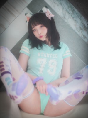 [BLUECAKE] Bambi (밤비) - Naughty Cats Pink & Mint RED_BLUECAKE-Bambi-Naughty-Cats-Pink-and-Mint-RED-MrCong.com-080