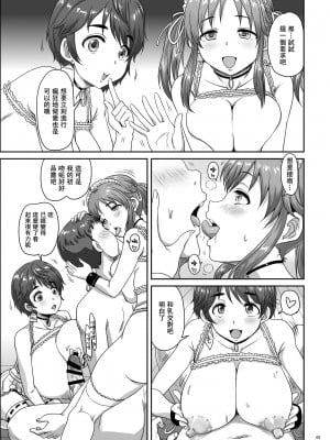 [のざらし (野晒惺)] 雫と愛梨の1ヶ月同棲チャレンジ!! (アイドルマスター シンデレラガールズ) [中国翻訳] [DL版]_05