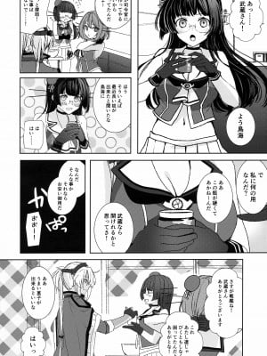 (軍令部酒保合同演習令和参年冬季) [まろ茶庵 (ゆなまろ)] 武蔵さんの夜事情 秘書艦の匙加減編 (艦隊これくしょん -艦これ-)_05