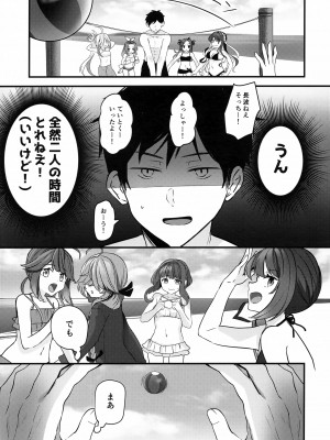 (C99) [まろ茶庵 (ゆなまろ)] 武蔵さんの夜事情 宵の海と秘め事編 (艦隊これくしょん -艦これ-)_10