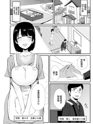 [ダイナミックマム (おのでら、うに18)] 裏アカ作っちゃいました～エロい自撮りがSNSでバズって年下の男とハメちゃった人妻菜々子の話～ [中国翻訳] [DL版]_02