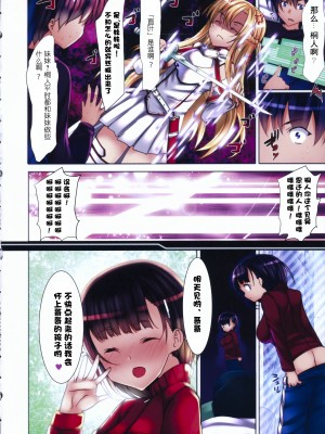 [琉璃神社汉化] (COMIC1☆6) [ワッフル同盟犬 (田中竕)] 境界線上のエデン (ソードアート・オンライン)_024