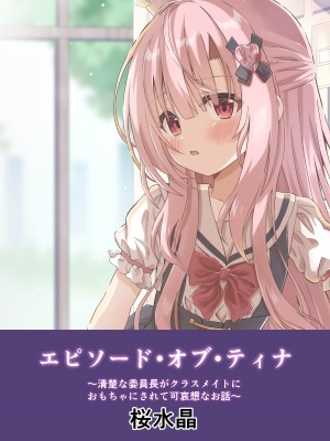 (C100) [桜水晶 (夜桜ソウキ)] エピソード・オブ・ティナ -清楚な委員長がクラスメイトにおもちゃにされて可哀想なお話-_28