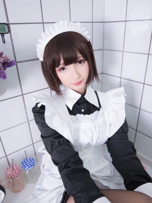 Coser@神楽坂真冬 Vol.014 爱のラビリンス 女仆_Coser-Vol.014--MrCong.com-005