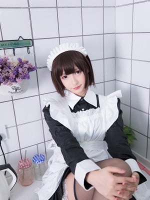 Coser@神楽坂真冬 Vol.014 爱のラビリンス 女仆_Coser-Vol.014--MrCong.com-006