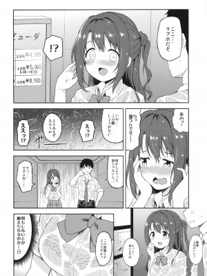 (C100) [転寝屋敷 (デコスケ)] 卯月とラブホで雨宿り (アイドルマスター シンデレラガールズ)_002