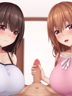 [やわらか御菓子屋 (たぴすけ)] 生意気な爆乳メスガキ姉妹とのイチャラブ生活_237