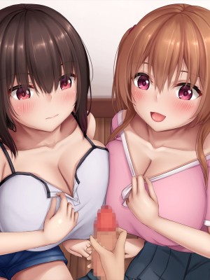 [やわらか御菓子屋 (たぴすけ)] 生意気な爆乳メスガキ姉妹とのイチャラブ生活_228